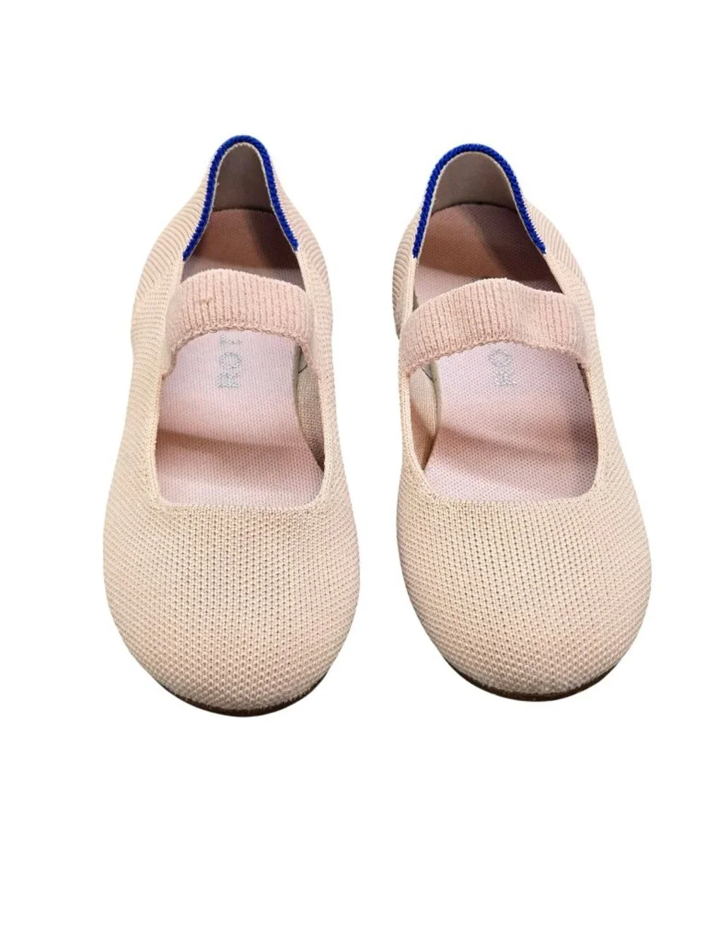 Rothy's Kids Mary Jane In Ballerina Pink Mesh Flats Slip-On Size 13 *READ